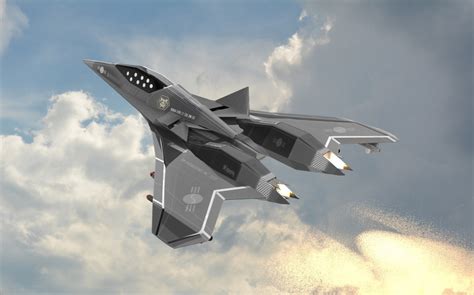 7th Generation Fighter Aircraft [Concept] | 3D CAD Model Library | GrabCAD