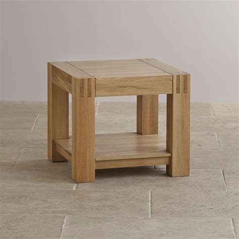 Alto Side Table In Natural Solid Oak Oak Furniture Land