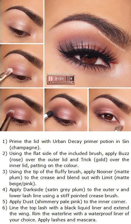 Naked 3 Tutorial Rosy Smokey By Estelle … Eye Makeup Skin Makeup