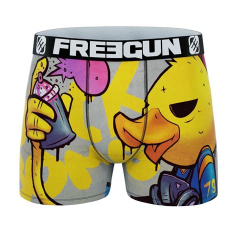 Lot de 4 boxers enfant Freegun Street Art Underwear Vêtements Enfants