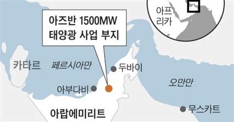 서부발전 Uae서 ‘분당 크기 태양광발전 수주 세계 7번째 규모