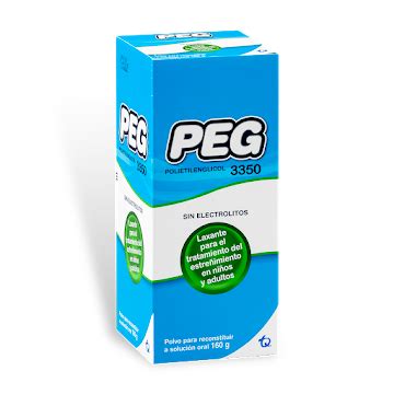 PEG Polvo Laxante Frasco X160g TQ Polietilenglicol 3350