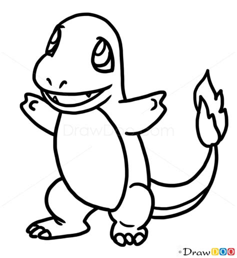 Pokemon Charmander Drawing | Free download on ClipArtMag