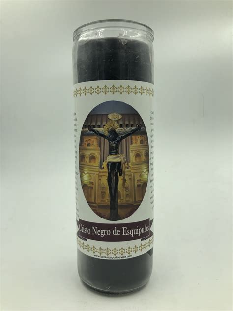 Black Christ of Esquipulas 7 Day Candle – Botánica Poder y Vida