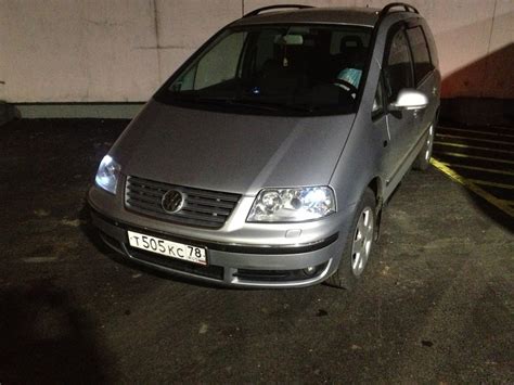 Мои первые 300 километров. — Volkswagen Sharan (1G), 1,9 л, 2006 года ...