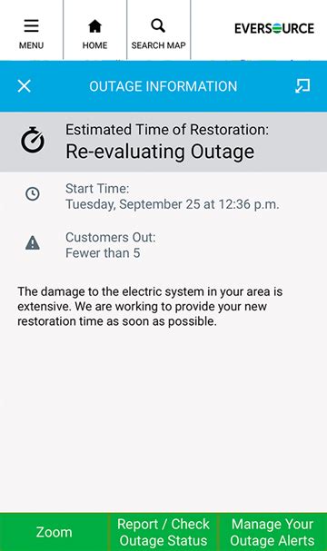 Outage Map Help | Eversource