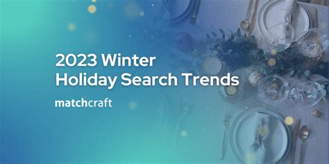 2023 Winter Holiday Search Trends