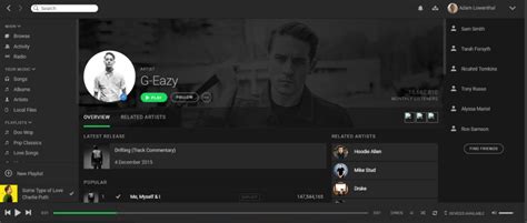 Create A Spotify Clone Using HTML And CSS Source Code