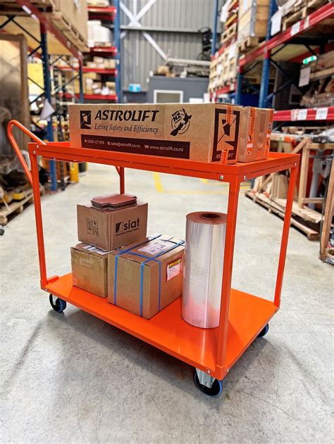 Order Picking Trolley 2 Shelf Order Picking Trolleys Astrolift