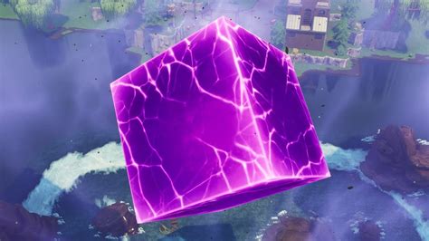 Fortnite Cube Cracking At Next Stage Starting To Light Up Youtube