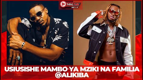 VITA YA ALIKIBA NA DIAMOND AMTAKA ASIUSIHE FAMILIA NA MAMBO MENGINE