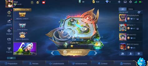 Cara Merubah Map Mobile Legends ML Esportsku