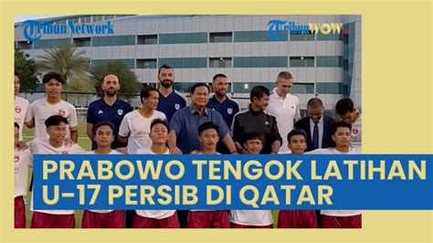 Kirim Persib U Pendidikan Di Aspire Academy Prabowo Optimistis