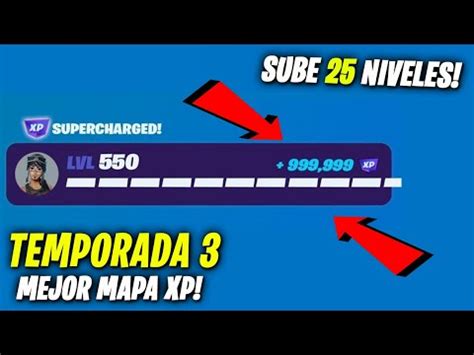 MAPA De XP Como SUBIR RAPIDO DE NIVEL En FORTNITE 2022 BUG De