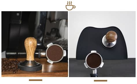 Amazon Ezebesta 58mm Coffee Tamper Espresso Press With Tamper Mat