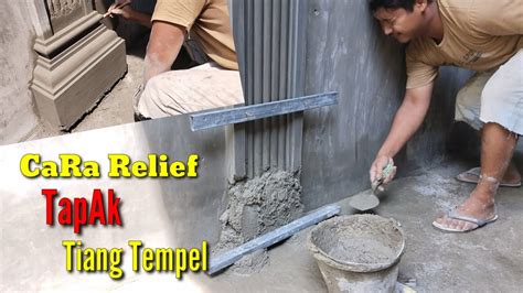 Cara Relief Kakian Tapak Tiang Tempel Alur YouTube