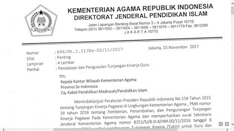 Detail Surat Edaran Tunjangan Kinerja Kementerian Agama Koleksi Nomer 16