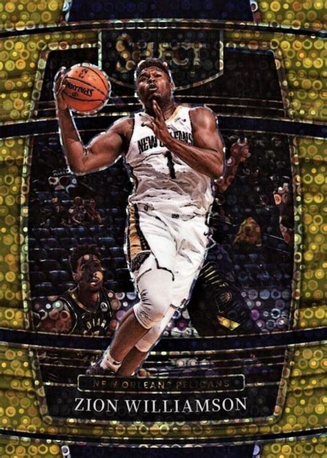 Zion Williamson 2021 Select Concourse Gold Disco 96 Price Guide