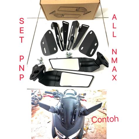 Jual PAKET SPION WINGLET SET BREKET SERPO PNP YAMAHA ALL NMAX DLL SERVO