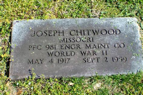 Joseph Dill Chitwood Find A Grave Memorial