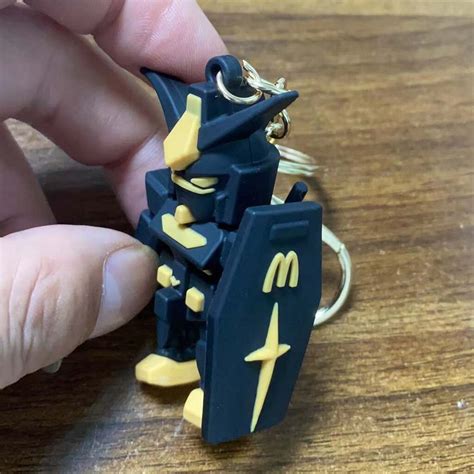 Qmsv Mini Gundam Mcdonald S Rx Gundam Bandai Angus Figure Limited