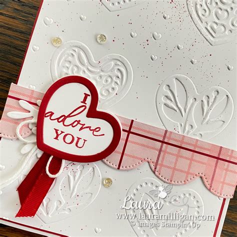 I Adore You The Adoring Hearts Bundle By Stampin Up Lauramilligan