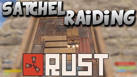 Early Game Raid With Satchel Charges Rust Solo Survival Gameplay