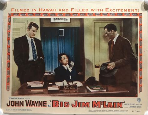 Original Lobby Card Big Jim Mclain A 1952 Title Card John