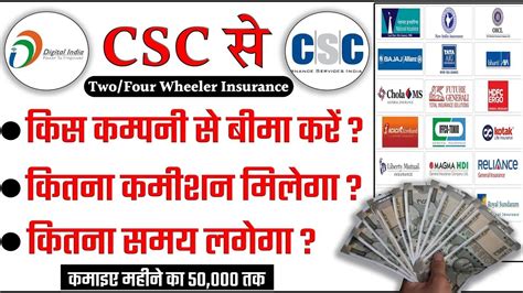 Csc Mein Insurance Se Kitna Commission Milta Hai Csc Mein Kitna