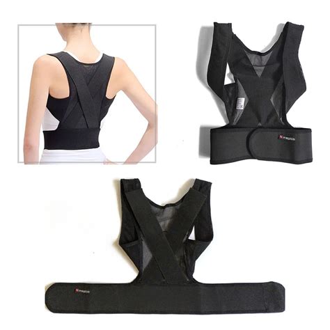 Waist Trainer Back Posture Corrector Shoulder Lumbar Brace Spine