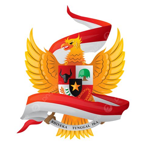 Gambar Ilustrasi Bendera Dan Logo Pancasila, Bendera, Pancasila ...