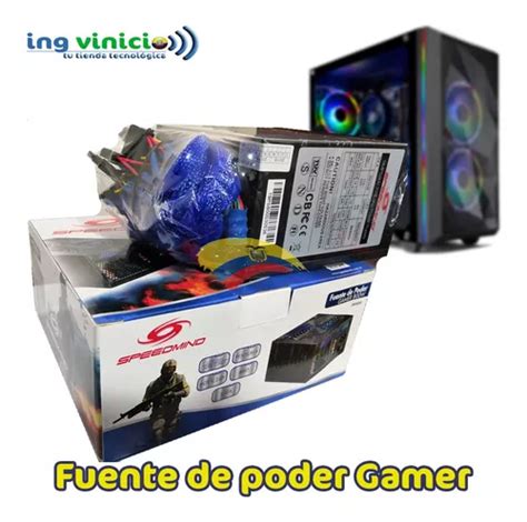 Fuente De Poder Gamer Speedmind 800w 40a Pci Express 8pines MercadoLibre