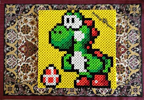 Yoshi S Island By Mythicalgamer Perler Bead Mario Perler Art Yoshi