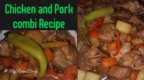 Pork And Chicken Combi Recipe Sabaw Palang Nito Ulam Natry This