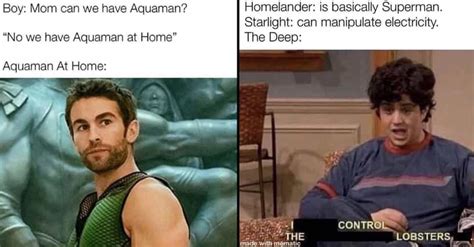 17 Funny Memes About The Deep, The "Superhero" From 'The Boys' That We ...