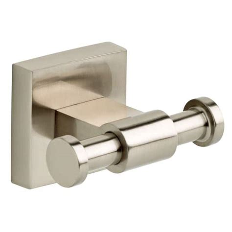 Franklin Brass Maxted Towel Hook In Brushed Nickel Max35 Sn The Home Depot