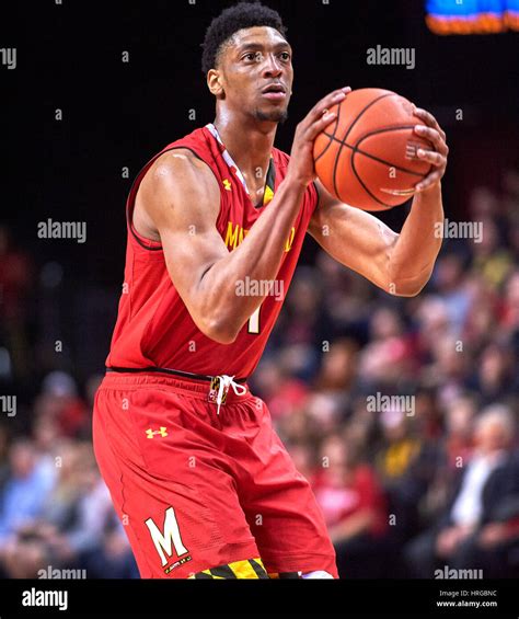 Maryland S Forwards Justin Jackson 21 At The Foul Line In The First