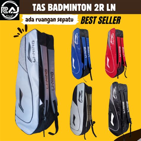 Jual Tas Raket Badminton Ransel LN 2R Badminton Bulu Tangkis Shopee