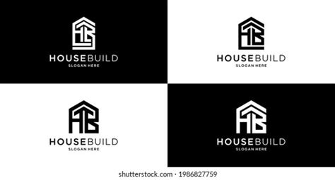 House Building Logo Design Logo Design Stock Vector (Royalty Free ...