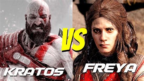 Kratos Vs Freya God Of War Ragnarok Boss Fight Youtube