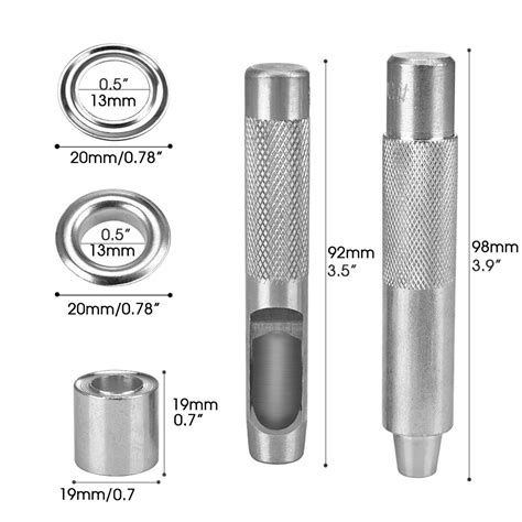 Grommet Kit Oogje Setter 100 Sets Grommets Oogjes Grandado