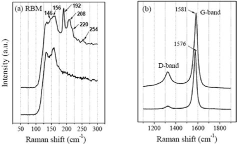 Raman Spectra 633 Nm Excitation From Empty Dwnts Below And Twnts Download Scientific