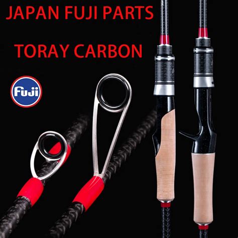 Lurestar Japan Fuji Parts Spinning Casting Fishing Rod Toray Carbon