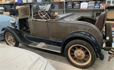 Original Paint Ford Model A Barn Finds