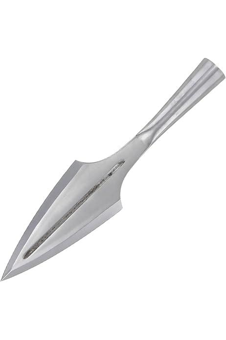 Forged medieval spearhead, medieval spear replica, hand forged viking ...