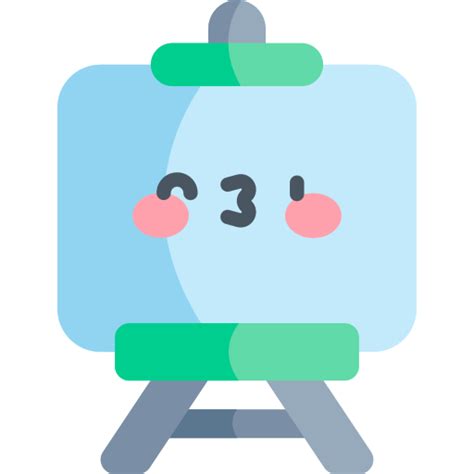 Canvas Kawaii Flat Icon