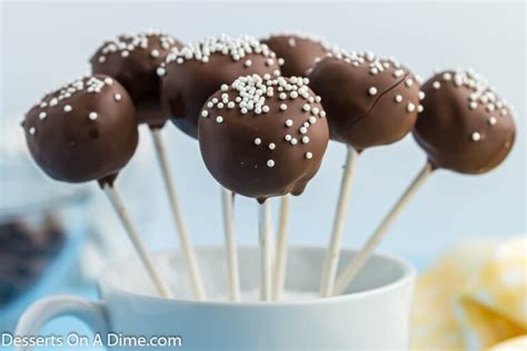 Brownie Cake Pops Easy Brownie Cake Pops Recipe