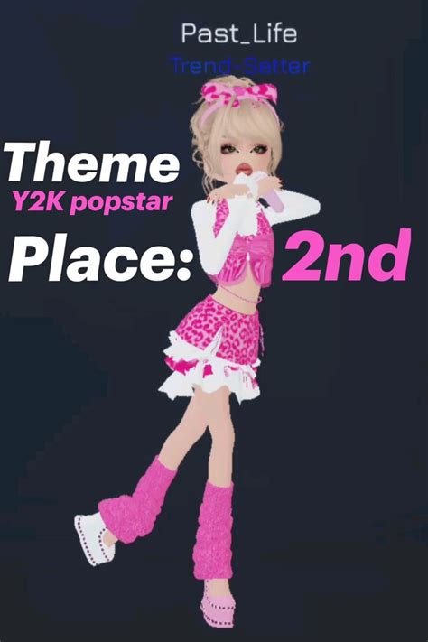 Dress To Impress Y2k Popstar Outfit In 2024 Dress To Impress