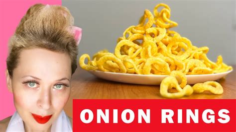 Asmr Eating Onion Rings Mukbang Youtube