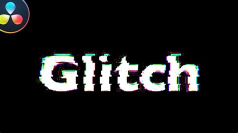 How To Create The Glitchy Text Effect In DaVinci Resolve 17 YouTube